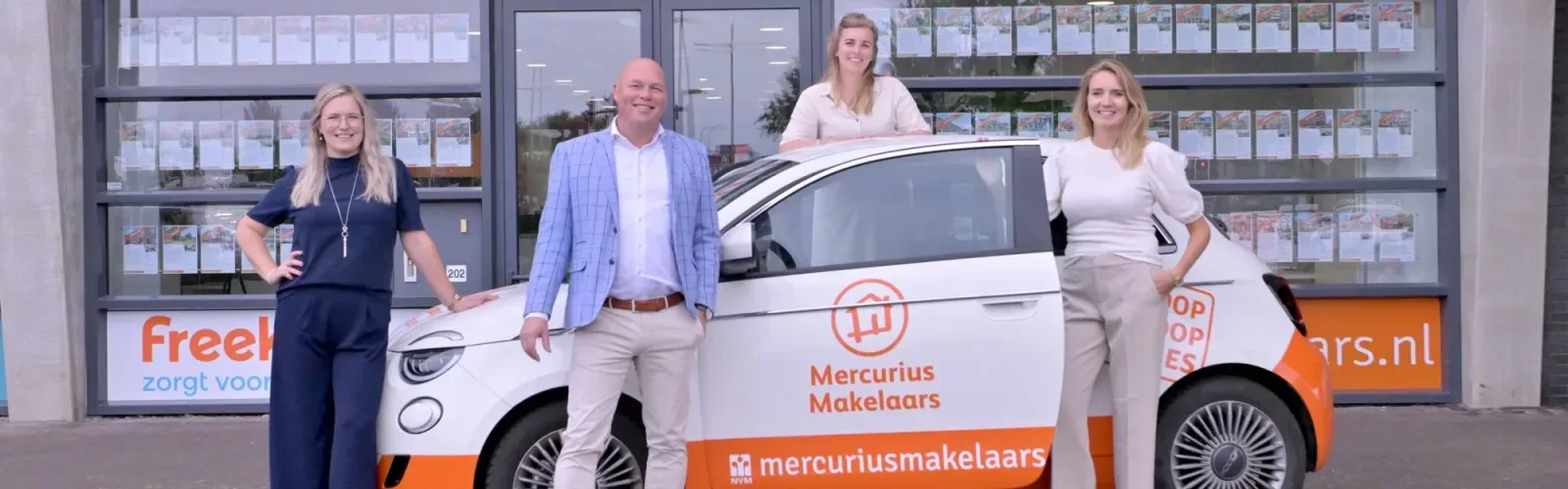 Team foto van Mercurius Makelaars