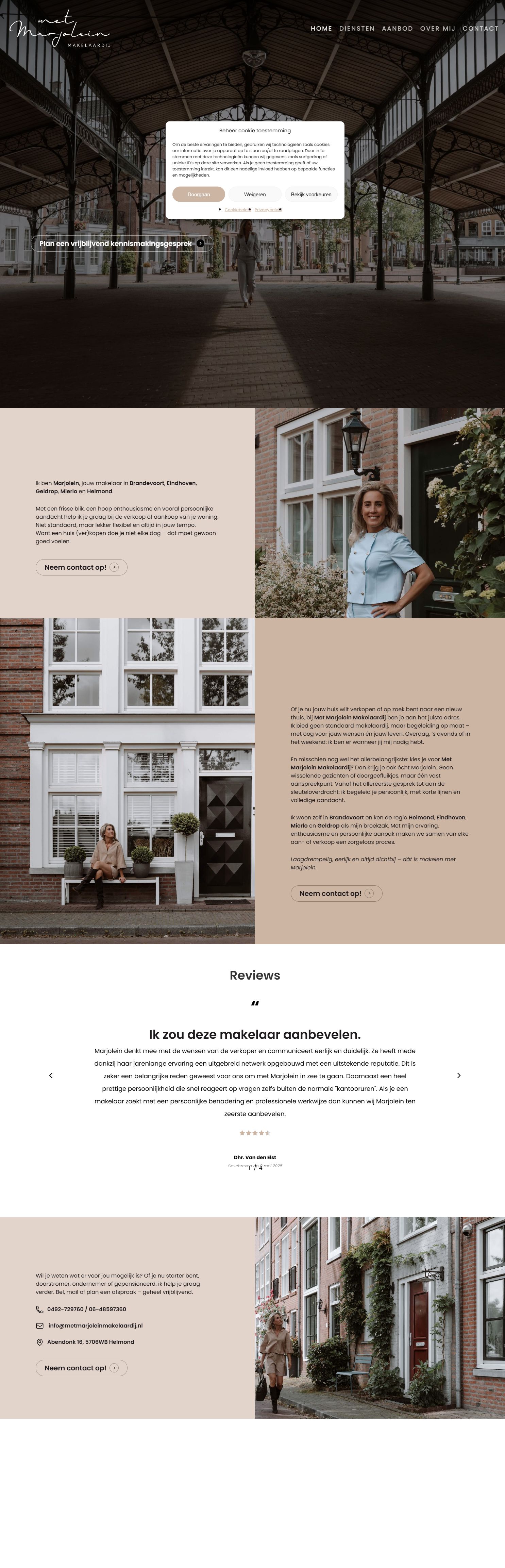 Kantoorfoto Met Marjolein Makelaardij