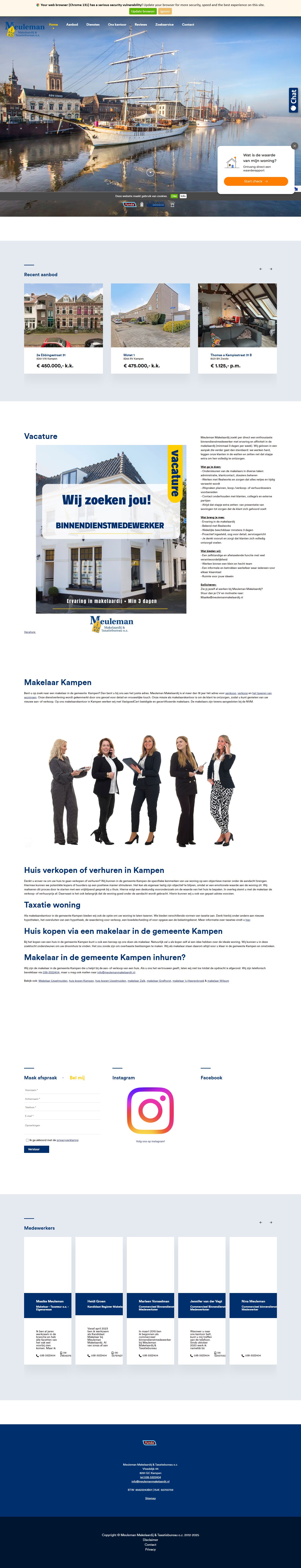 Kantoor foto van Meuleman Makelaardij & Taxatiebureau o.z.