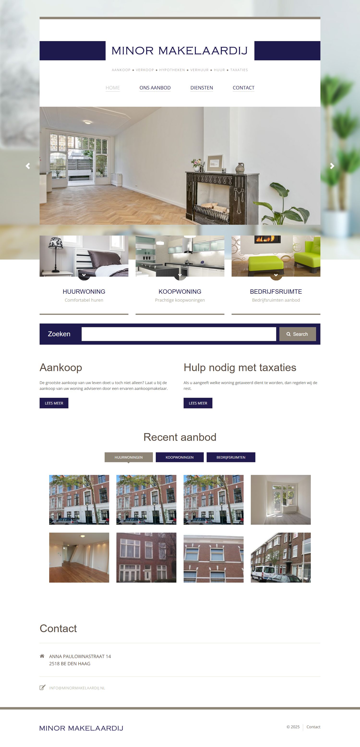 Team foto van Minor Makelaardij