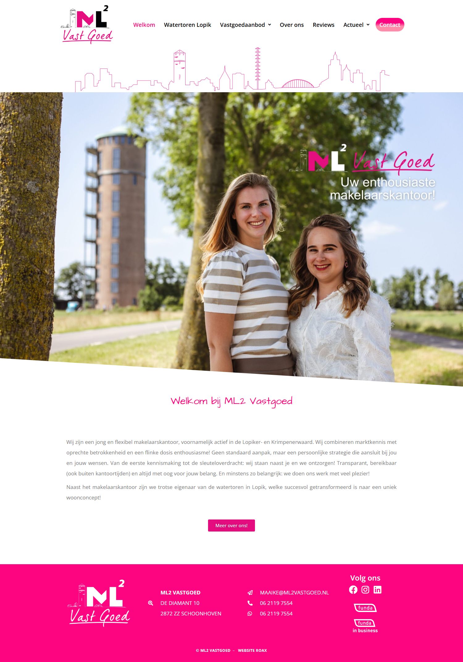 Team foto van ML2 Vastgoed