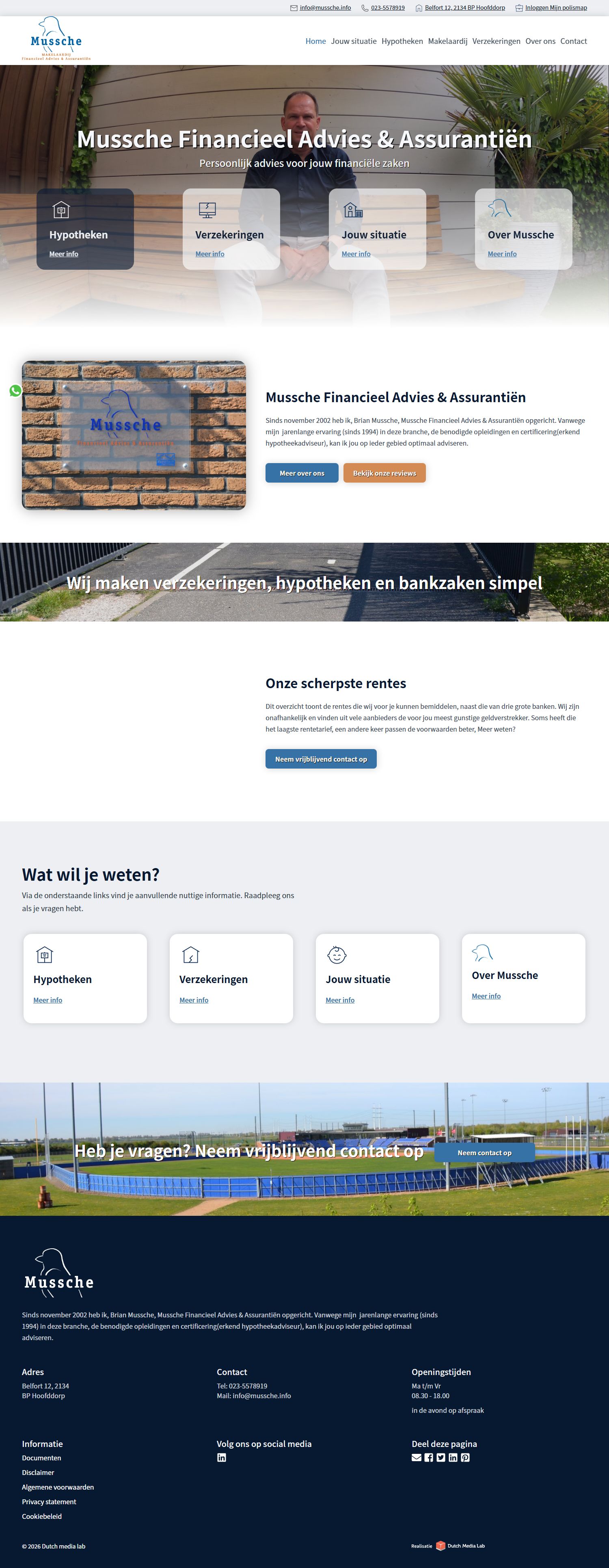 Kantoorfoto Mussche Makelaardij & Financieel Advies