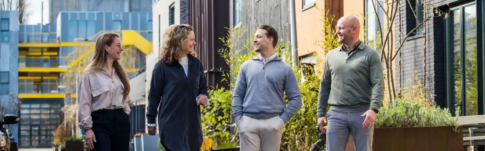 Team foto van Natuurlijk Makelaars