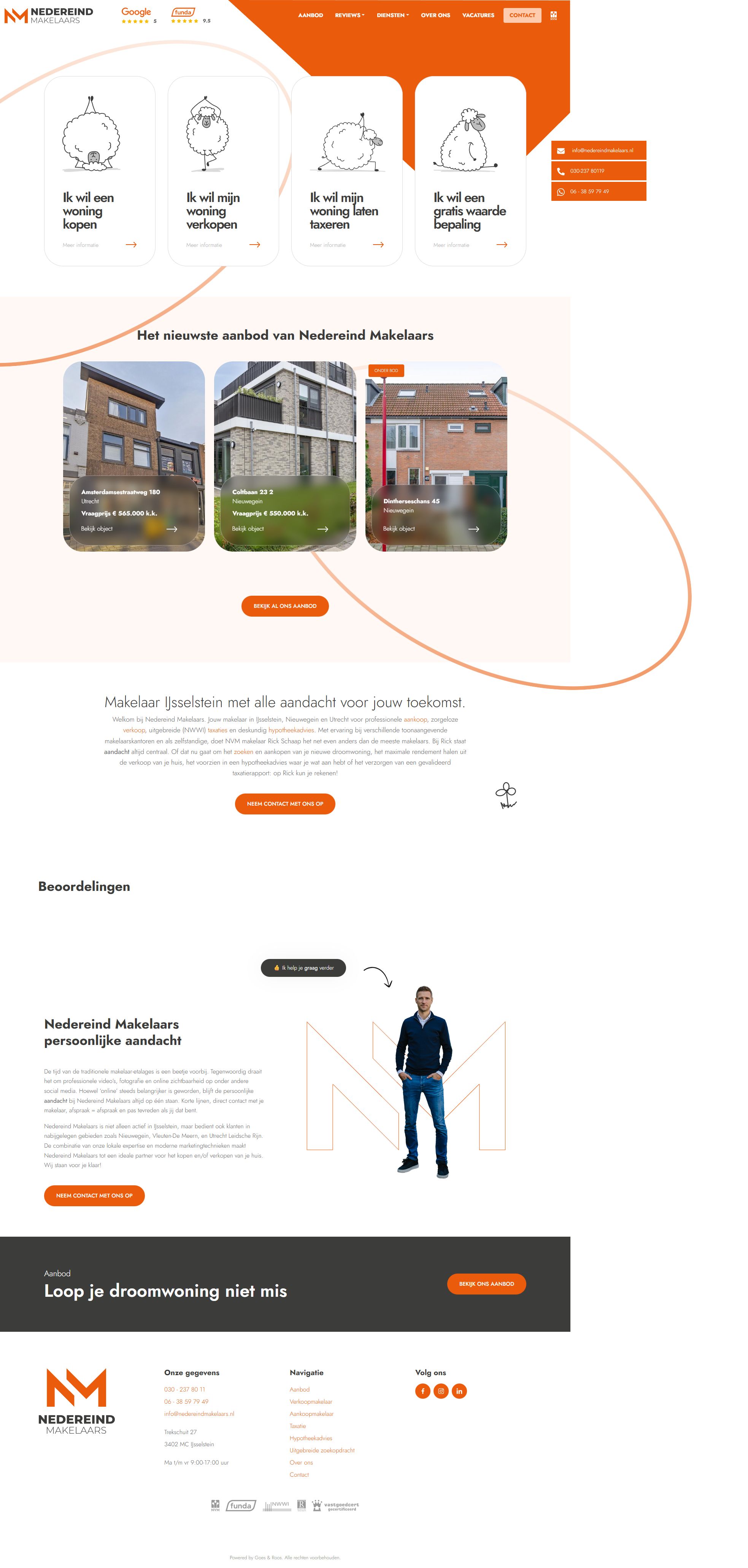 Kantoorfoto Nedereind Makelaars