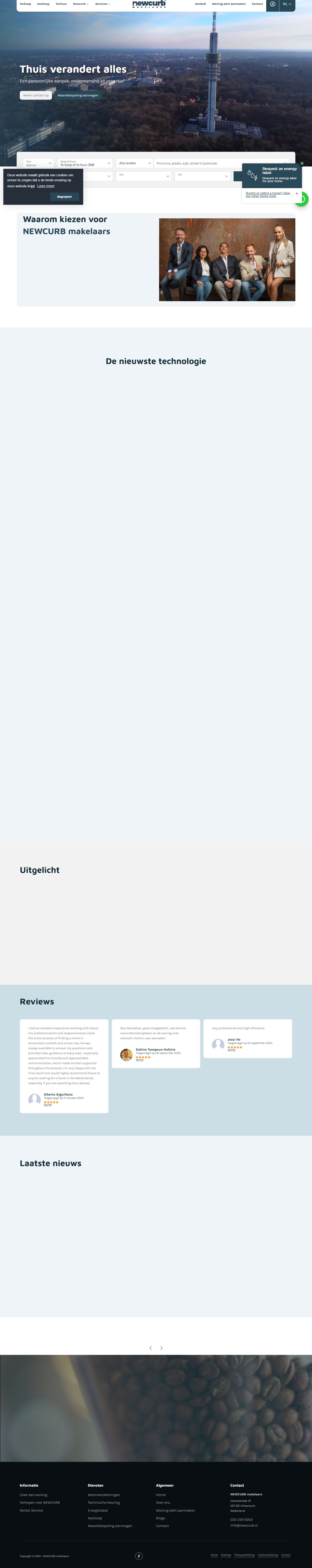 Foto van het kantoor van NEWCURB Makelaars