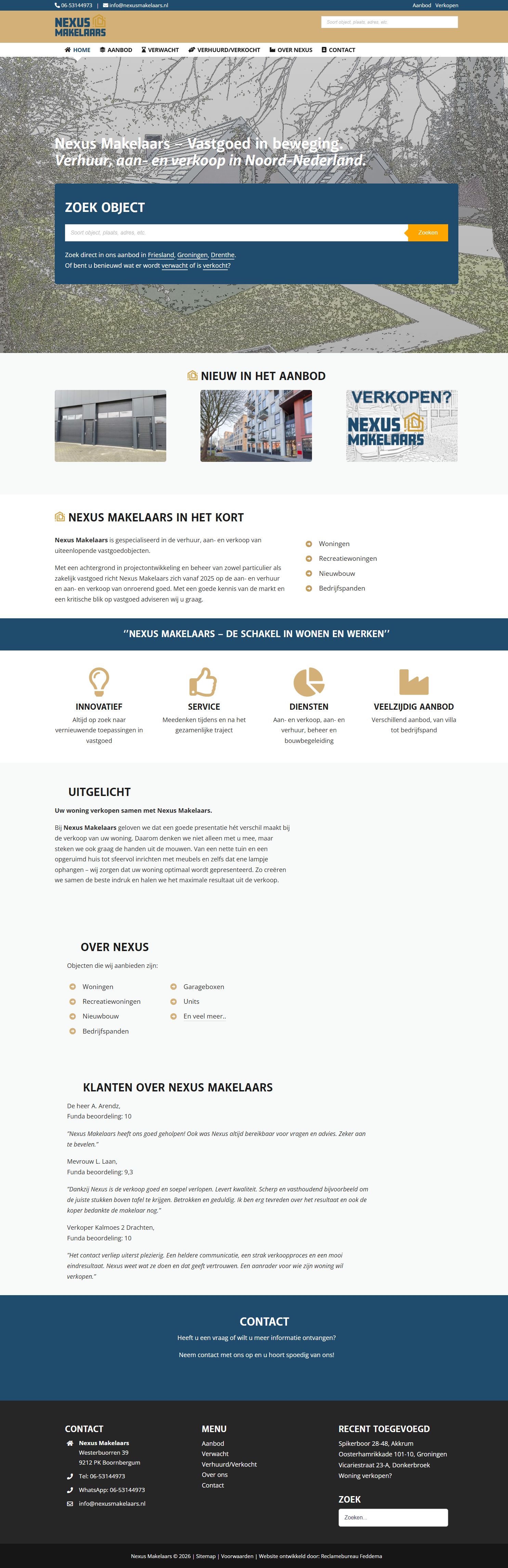 Kantoorfoto Nexus Makelaars