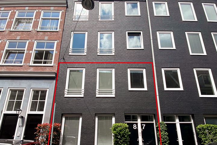 Noorderstraat 87A in Amsterdam foto