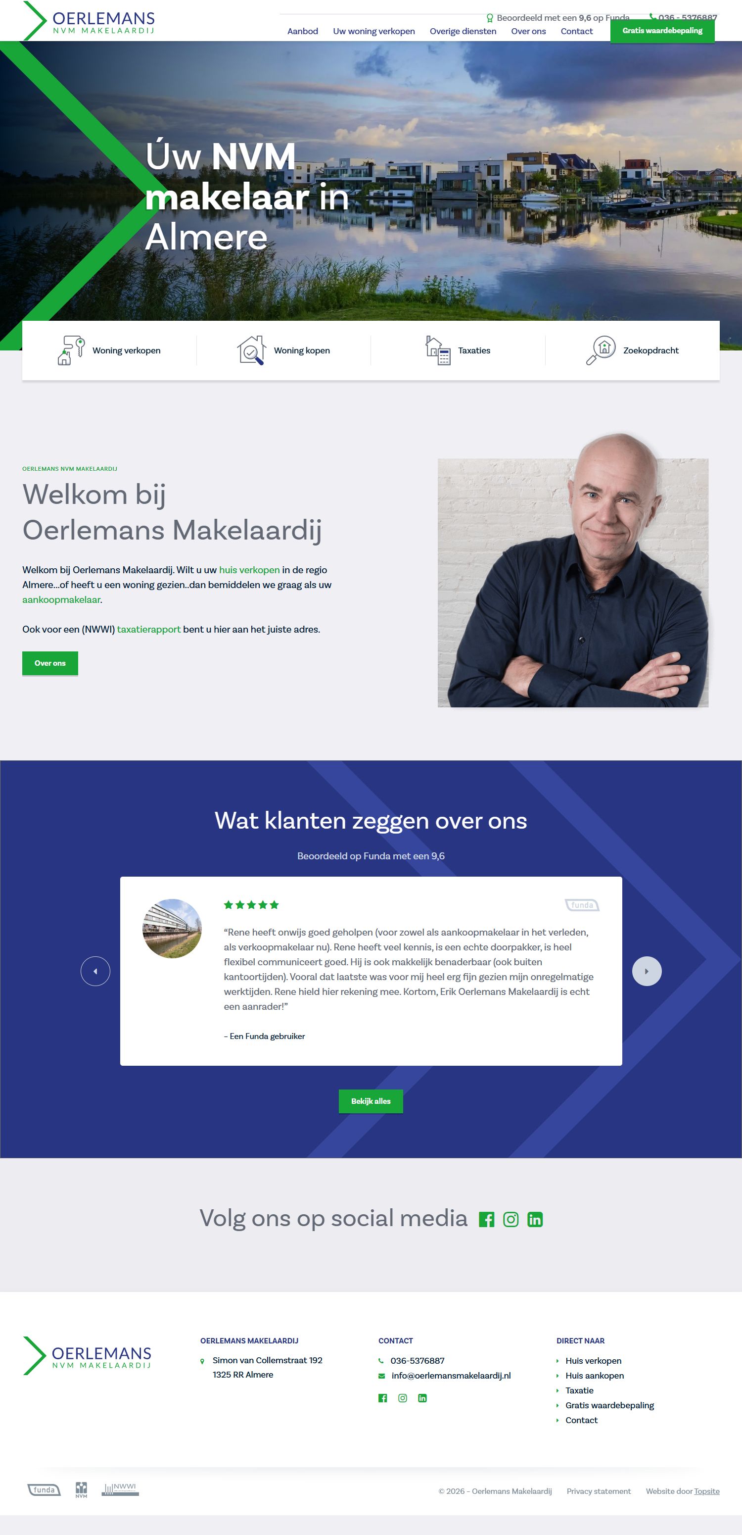 Kantoorfoto Oerlemans NVM Makelaardij