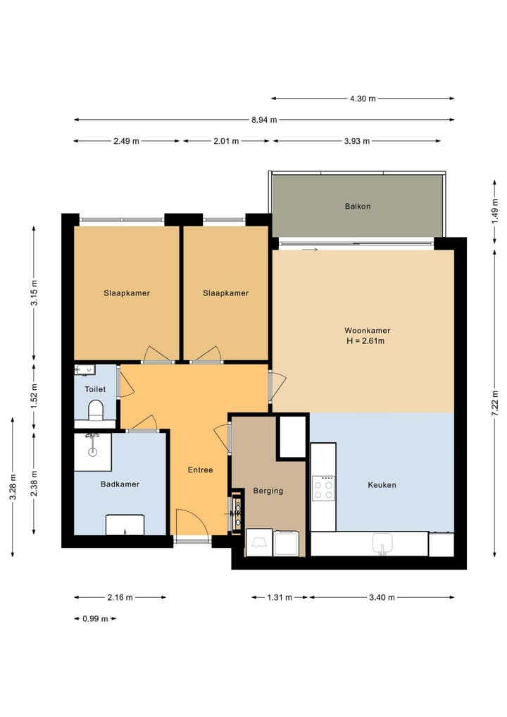 Olivier van Noortstraat 192 in Almere foto