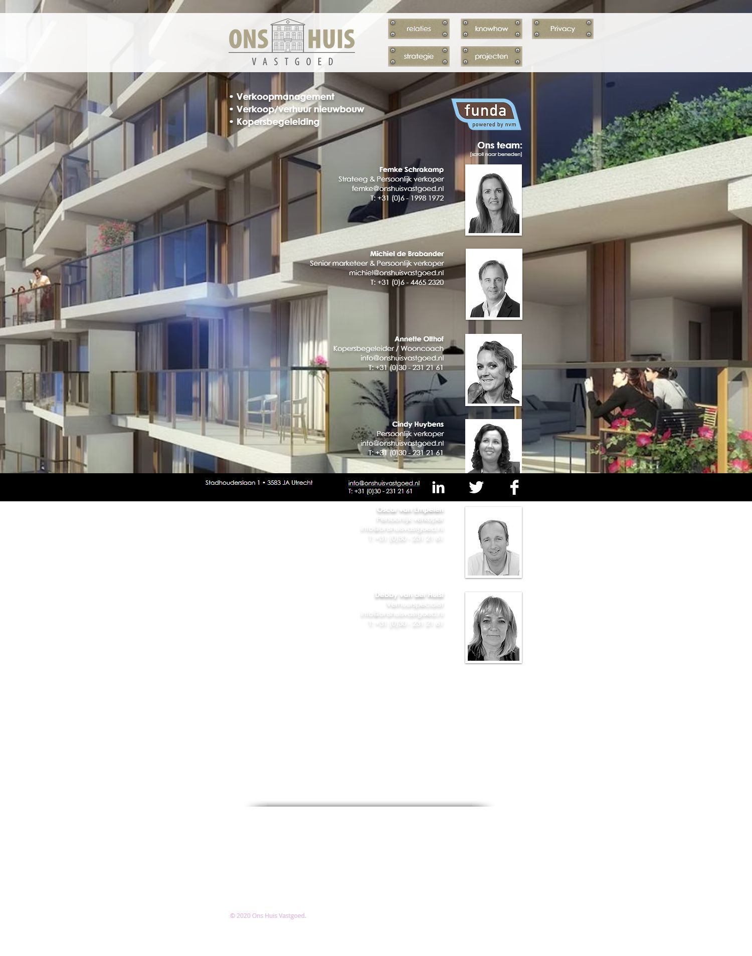 Kantoorfoto Ons Huis Vastgoed & Makelaardij