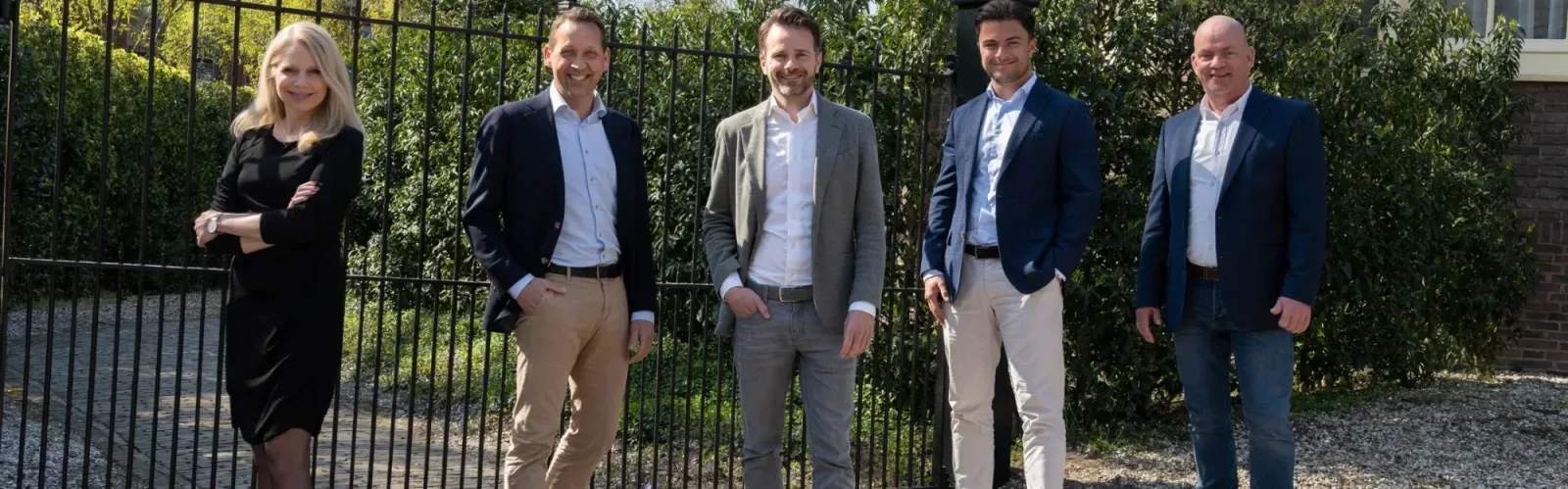Team foto van Ooms Makelaars Lansingerland