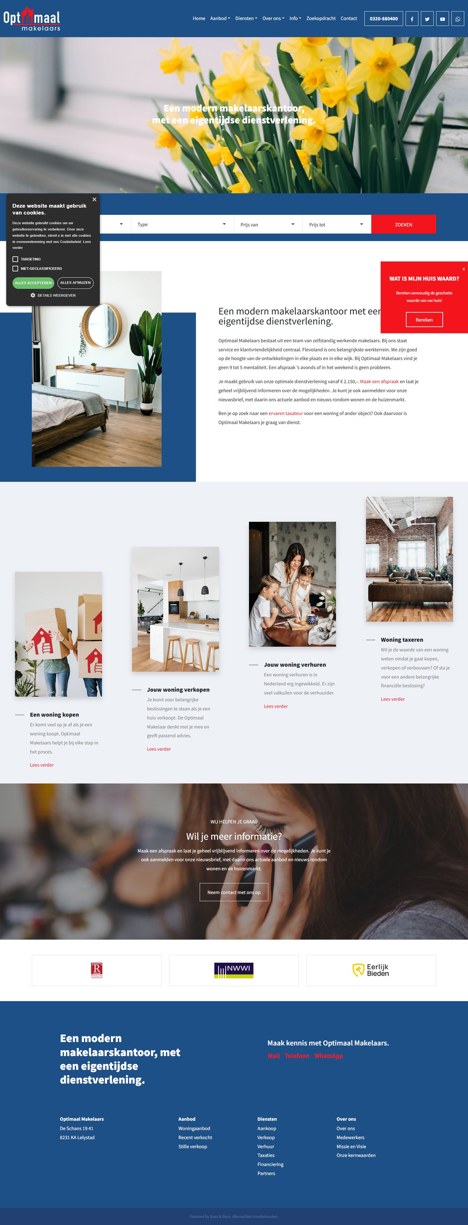 Kantoor foto van Optimaal Makelaars