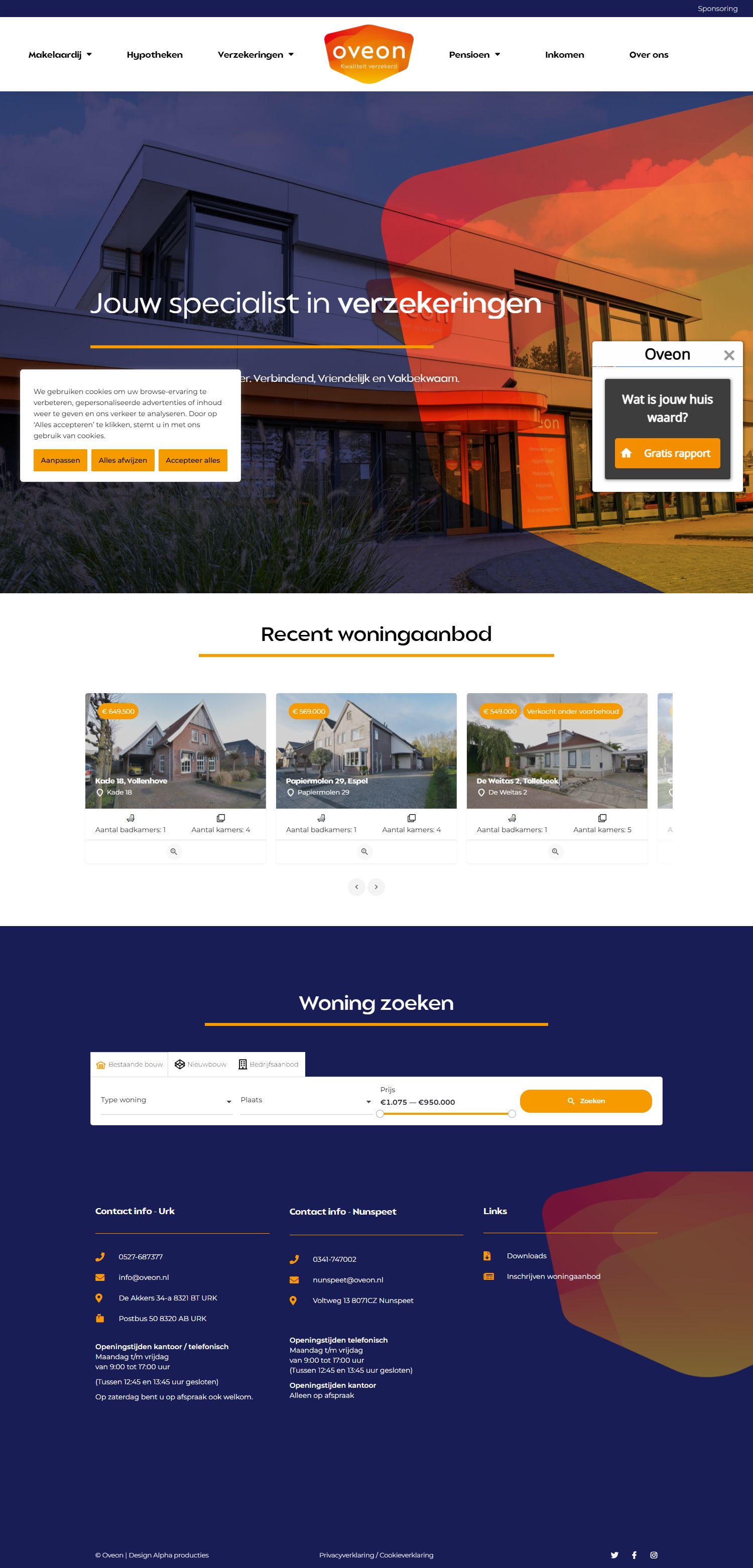 Kantoorfoto Oveon Makelaardij
