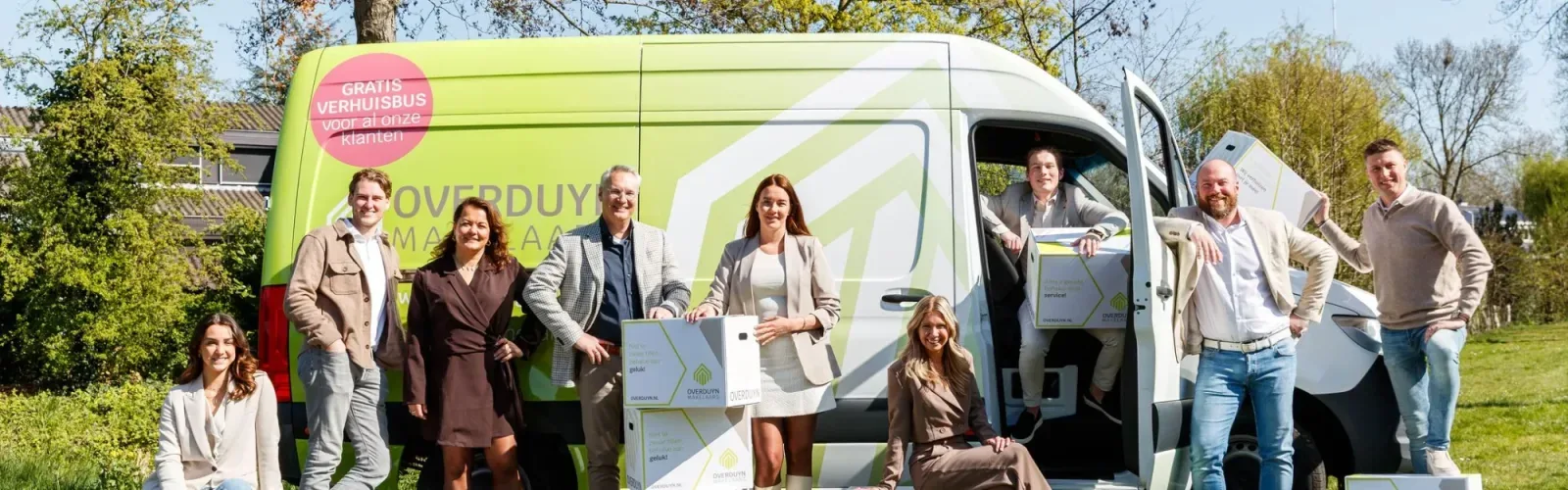 Team foto van OVERDUYN MAKELAARS