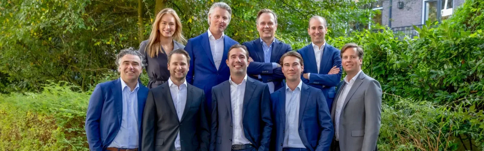 Team foto van P van den Bosch Real Estate Partners