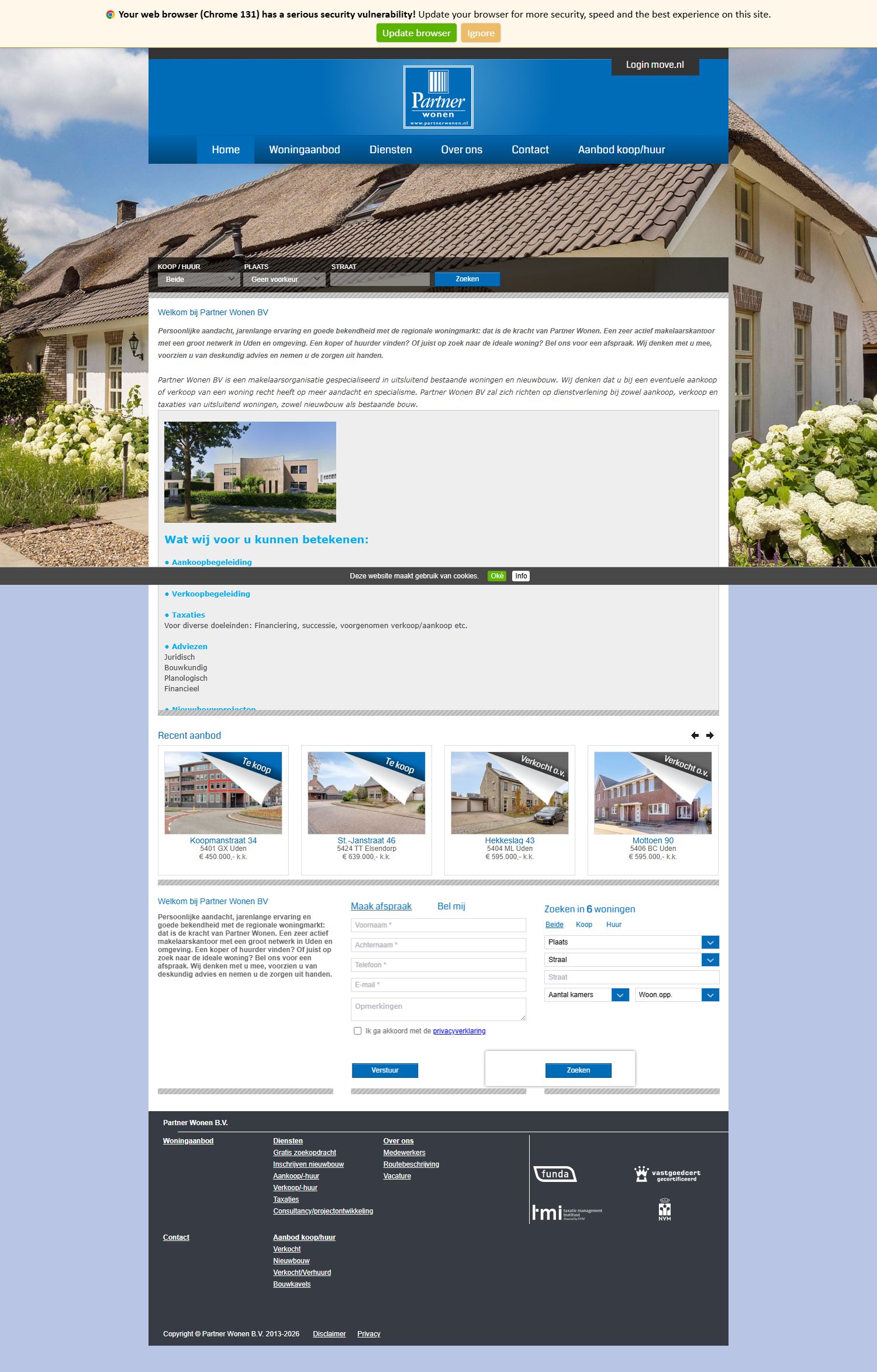 Kantoor foto van Partner Wonen BV