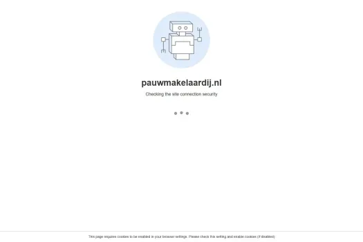Screenshot van de website van www.pauwmakelaardij.nl