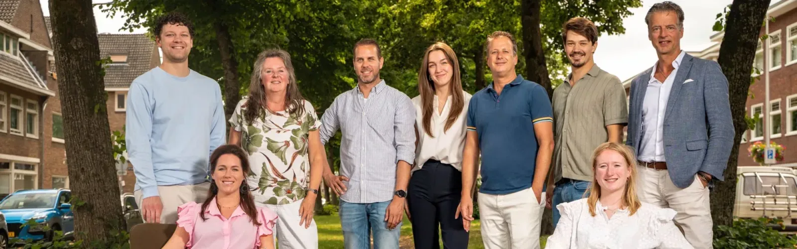 Team foto van PEEK&POMPE MAKELAARS