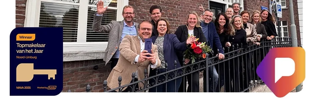 Mannschaftsfoto von Peelrand Makelaardij