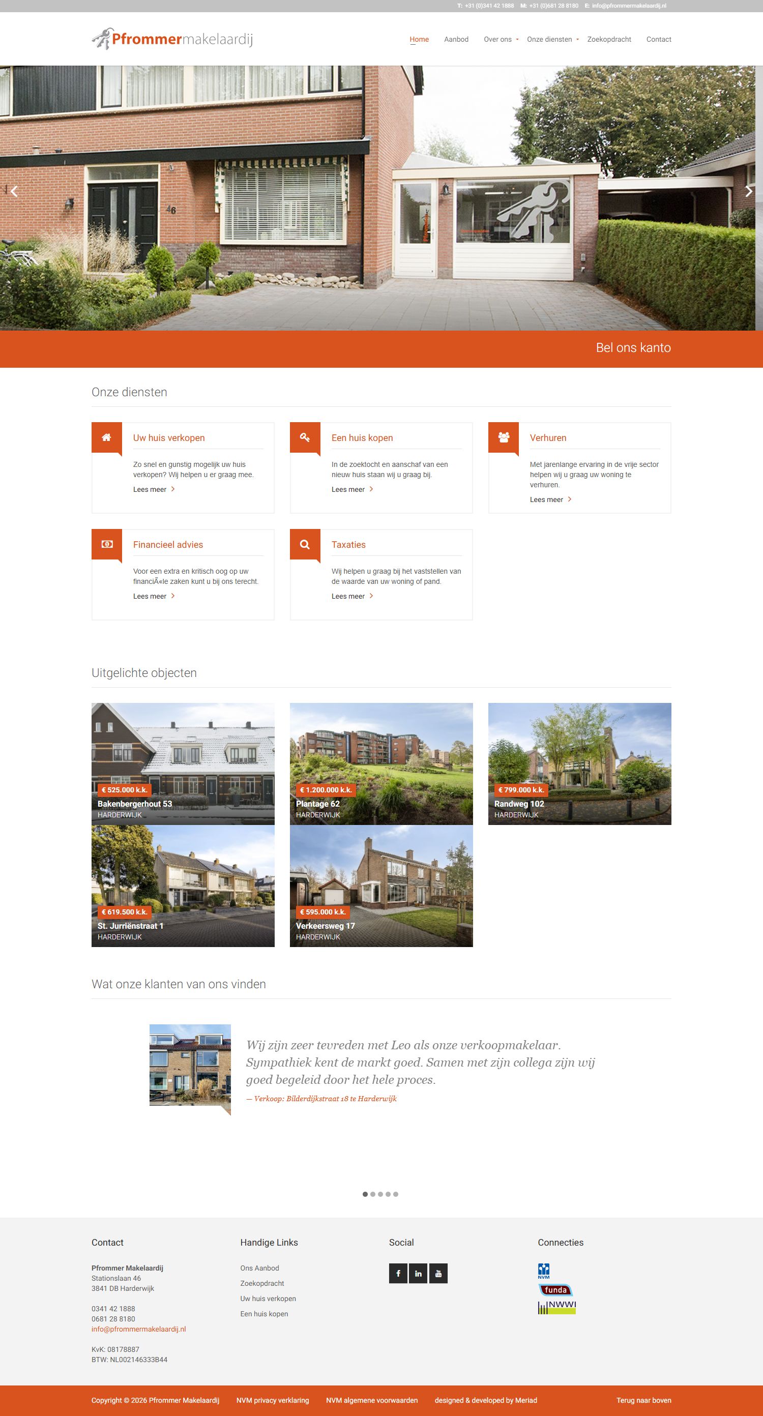 Kantoor foto van Pfrommer Makelaardij