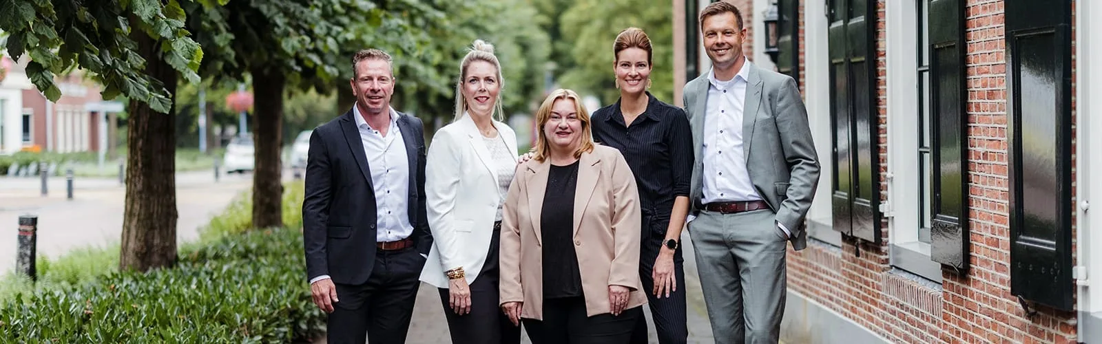 Team foto van Plaggemars Makelaars o.g.