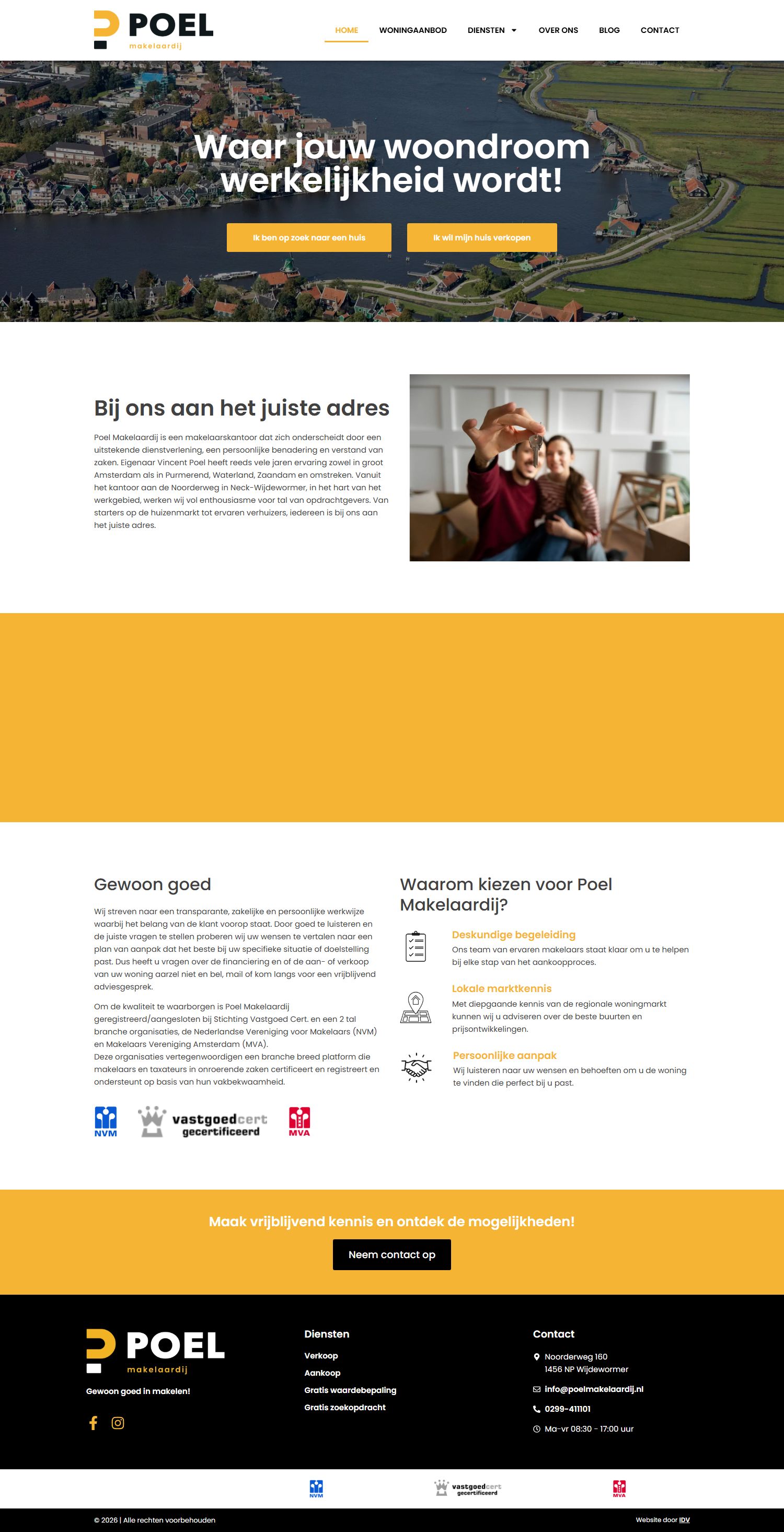 Kantoorfoto Poel Makelaardij