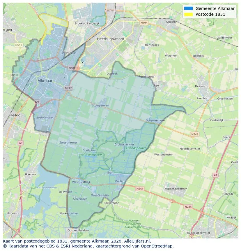 Carte postale pour 1831