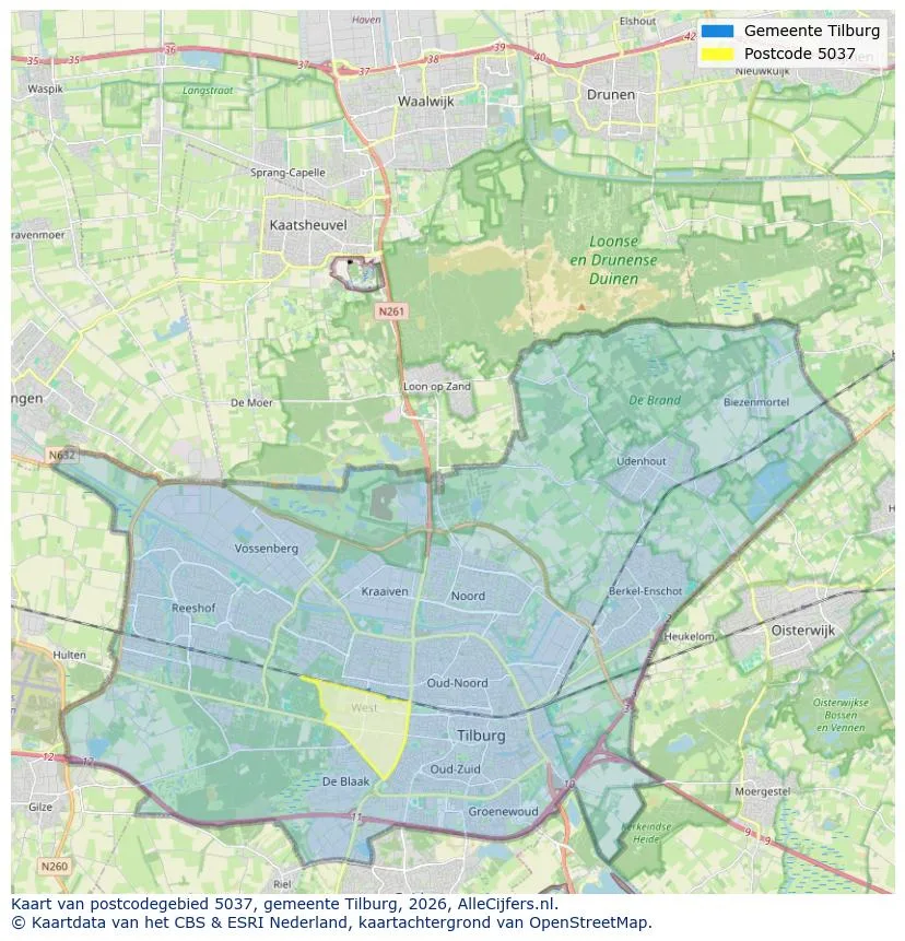 Carte postale pour 5037