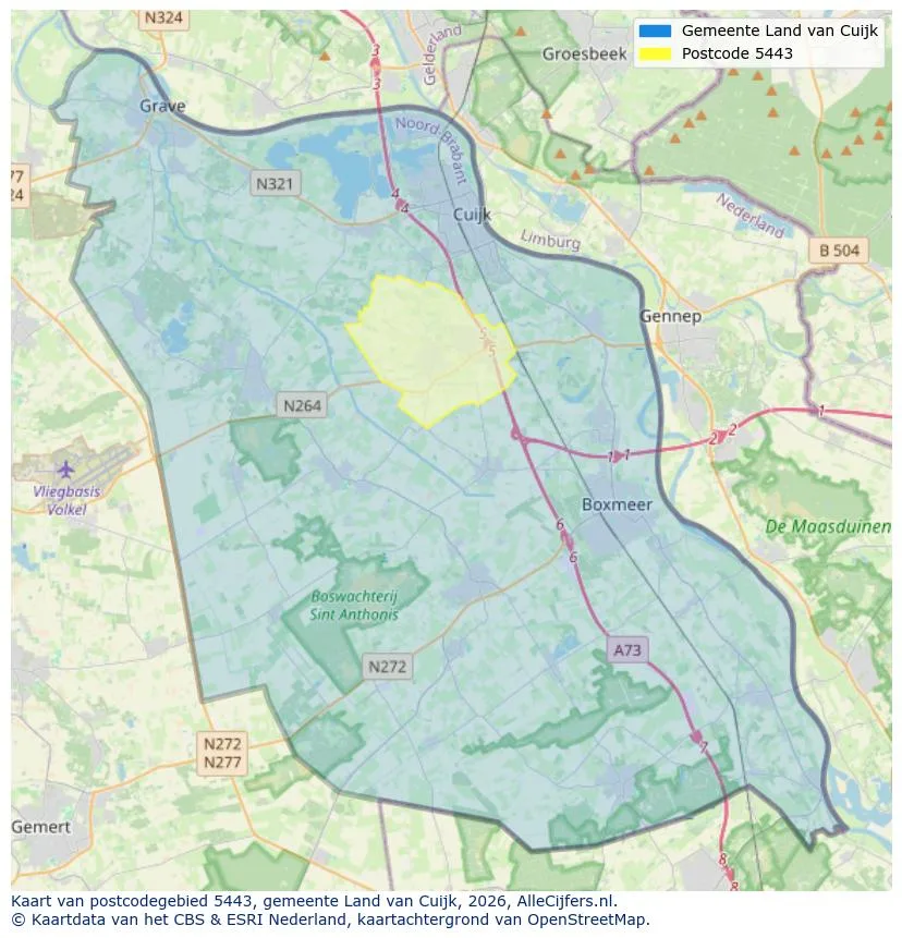 Carte postale pour 5443