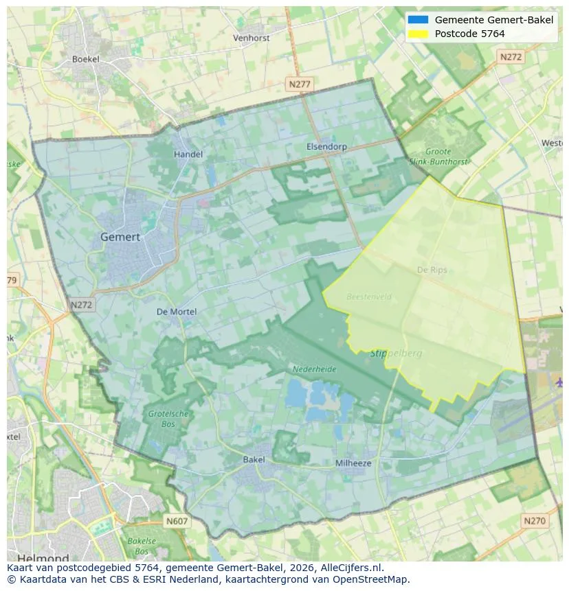 Carte postale pour 5764