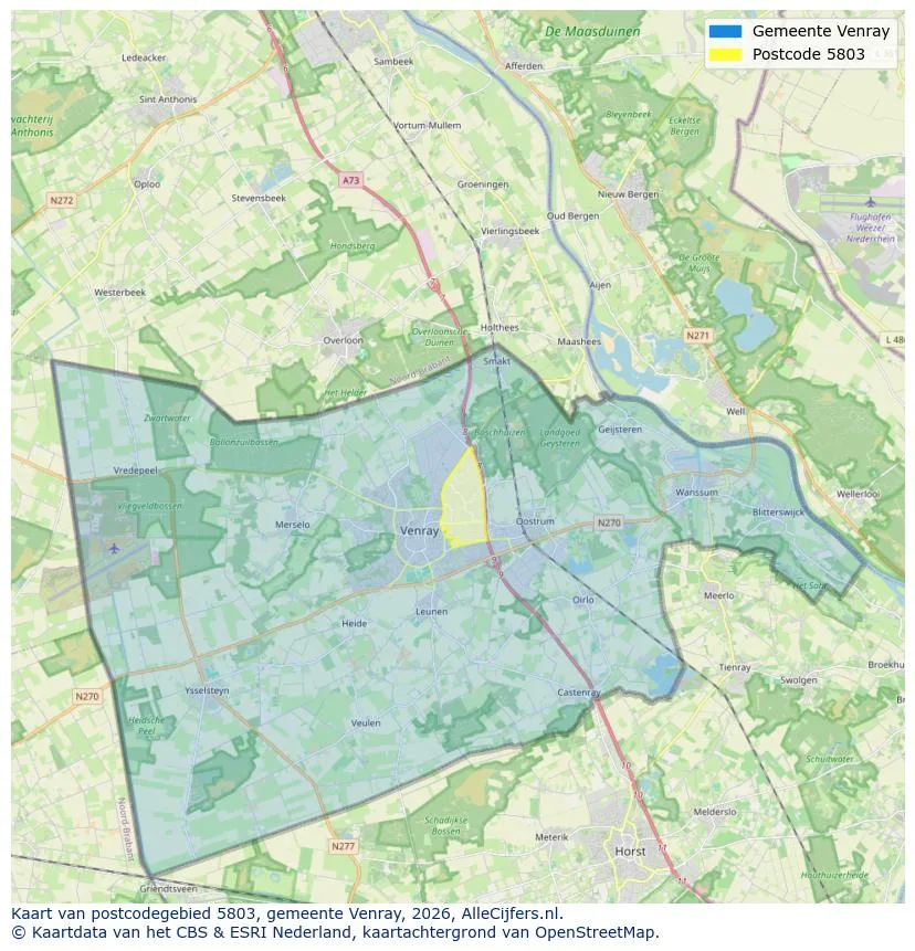 Postkarten für 5803