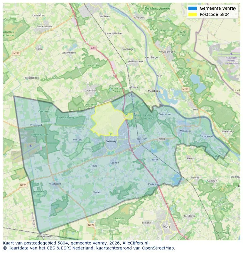 Postkarten für 5804