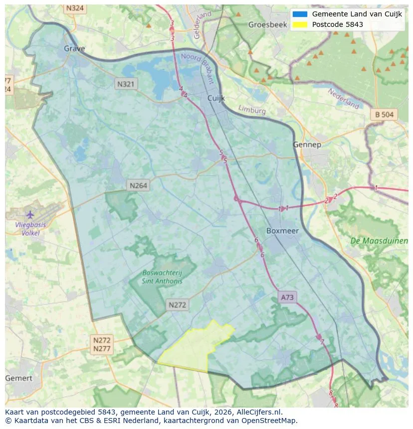 Carte postale pour 5843