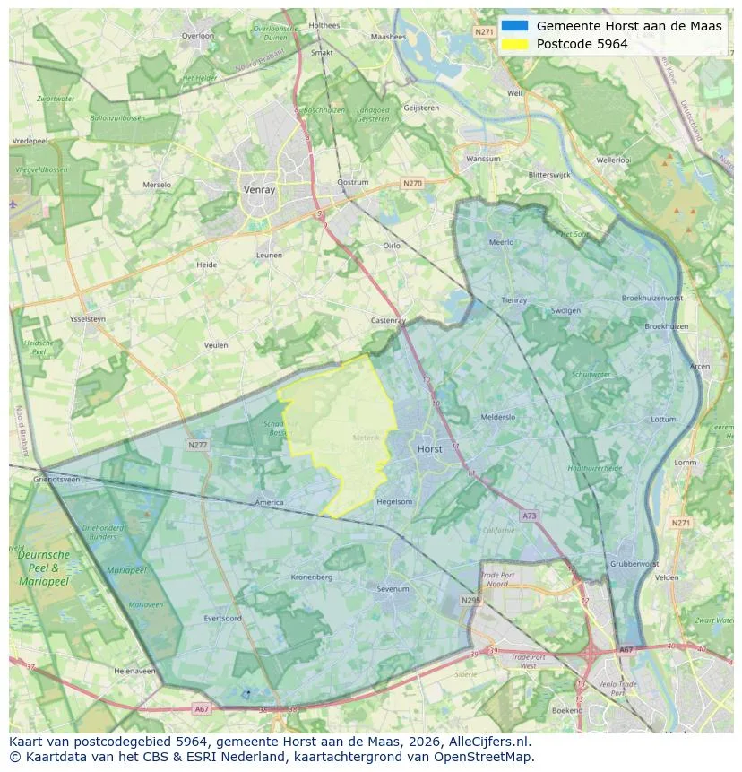 Carte postale pour 5964
