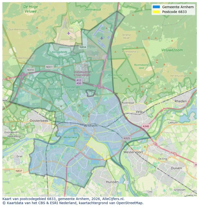 Postkarten für 6833