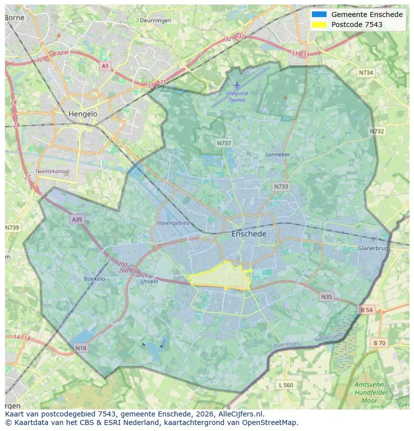 Postkarten für 7543