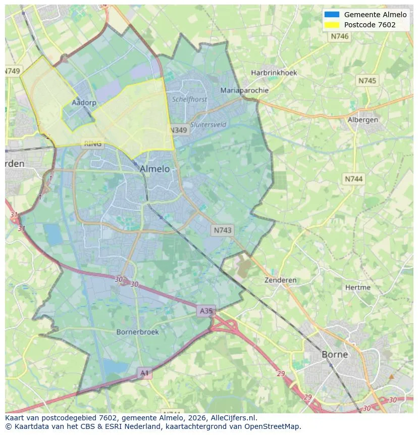 Carte postale pour 7602