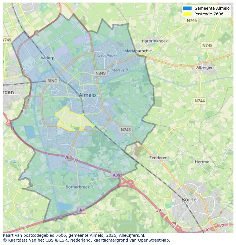 Carte postale pour 7606