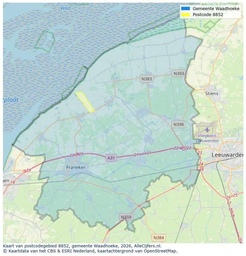 Carte postale pour 8852