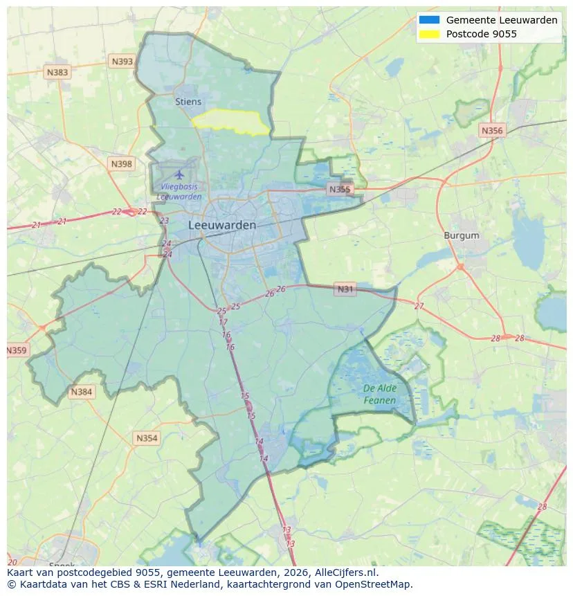 Carte postale pour 9055