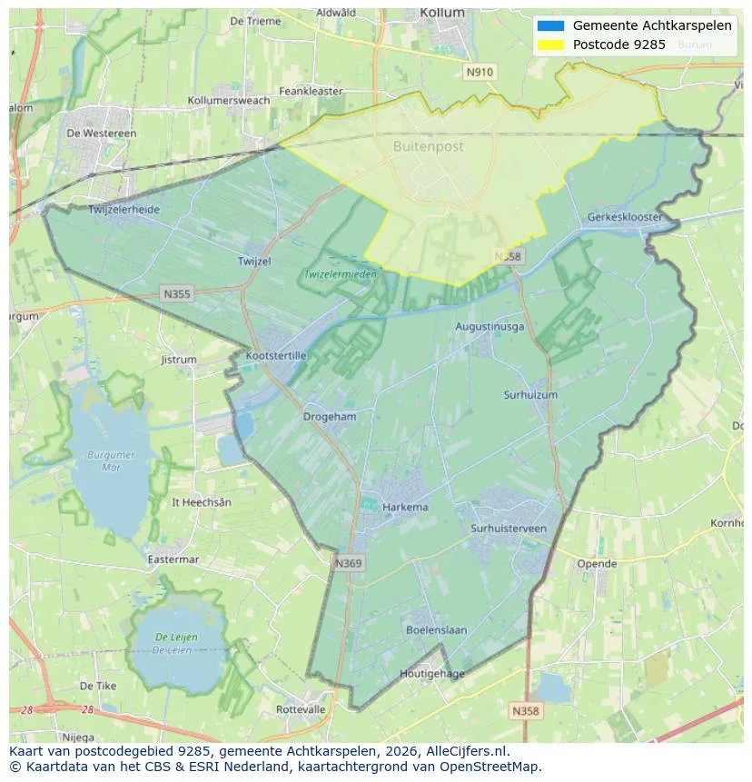 Carte postale pour 9285