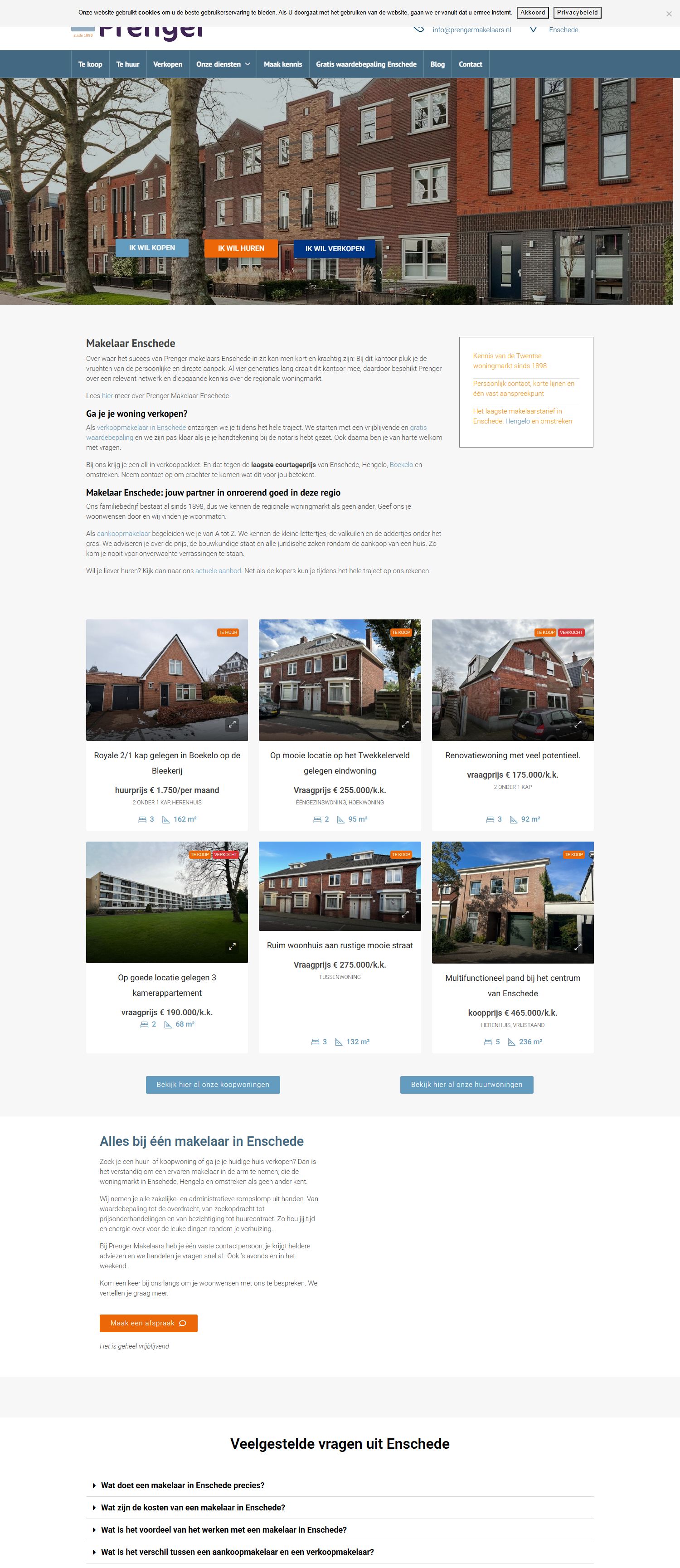 Kantoorfoto Prenger Makelaardij o.g. B.V.