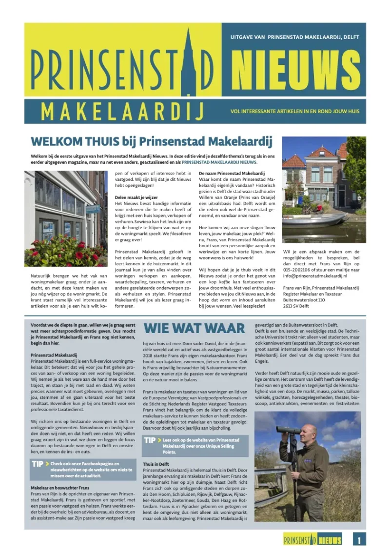 Office photo of Prinsenstad Makelaardij