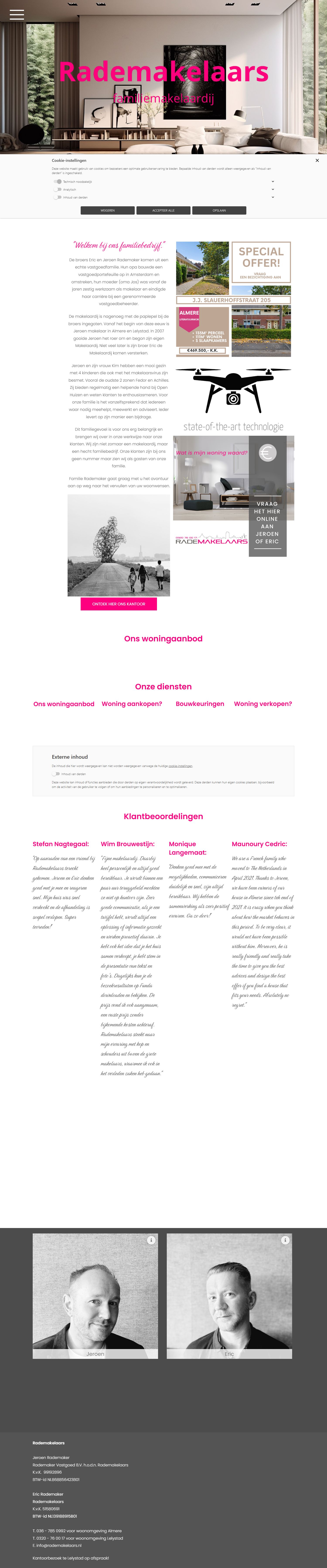 Kantoorfoto Rademakelaars