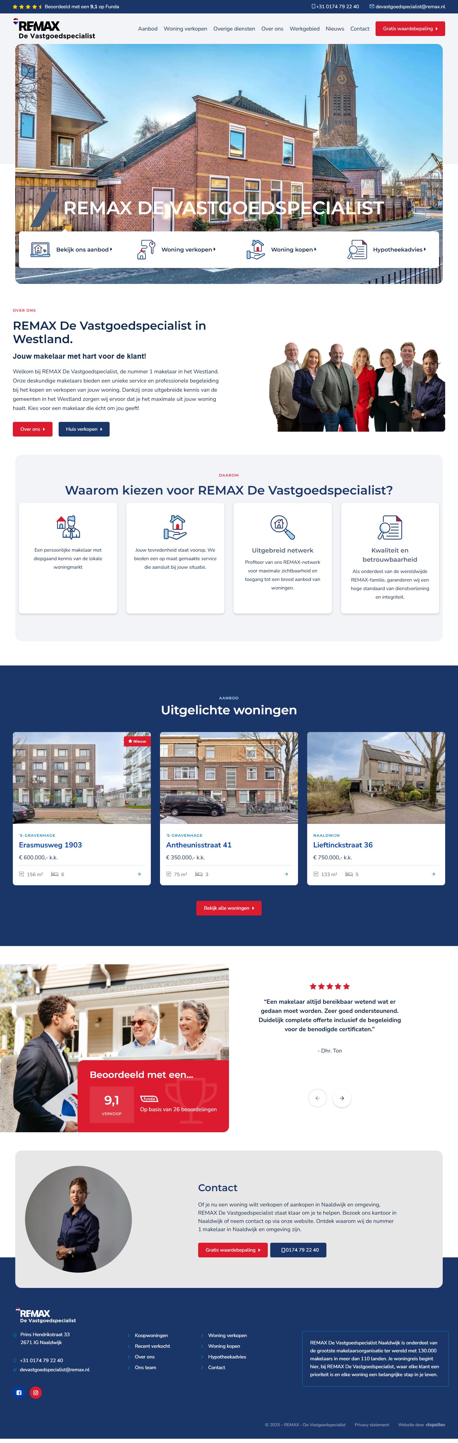 Kantoorfoto RE/MAX De Vastgoedspecialist