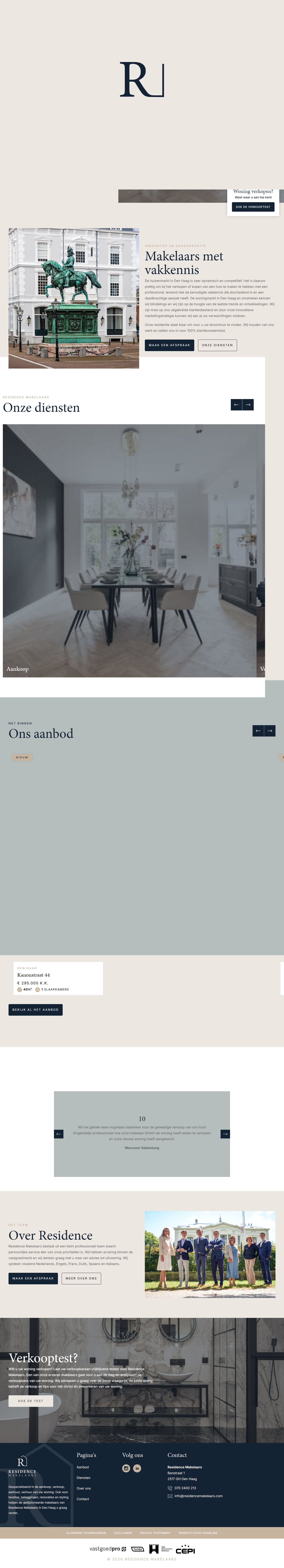 Kantoor foto van Residence Makelaars