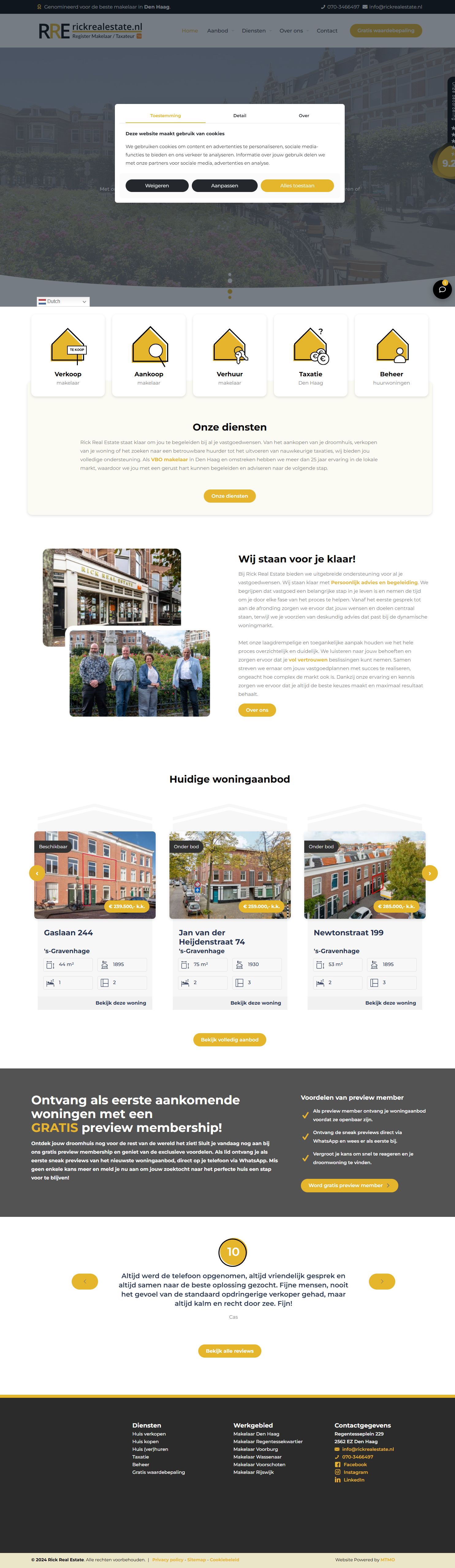 Kantoorfoto Rick Real Estate Makelaardij