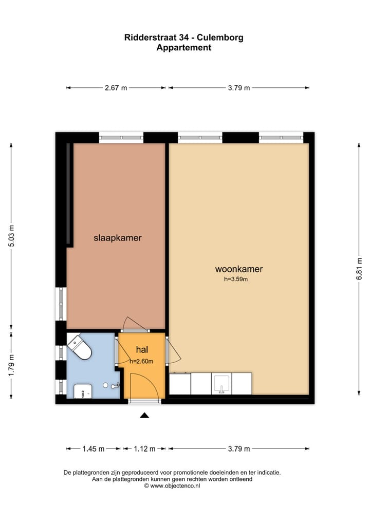 Ridderstraat 34 in Culemborg foto