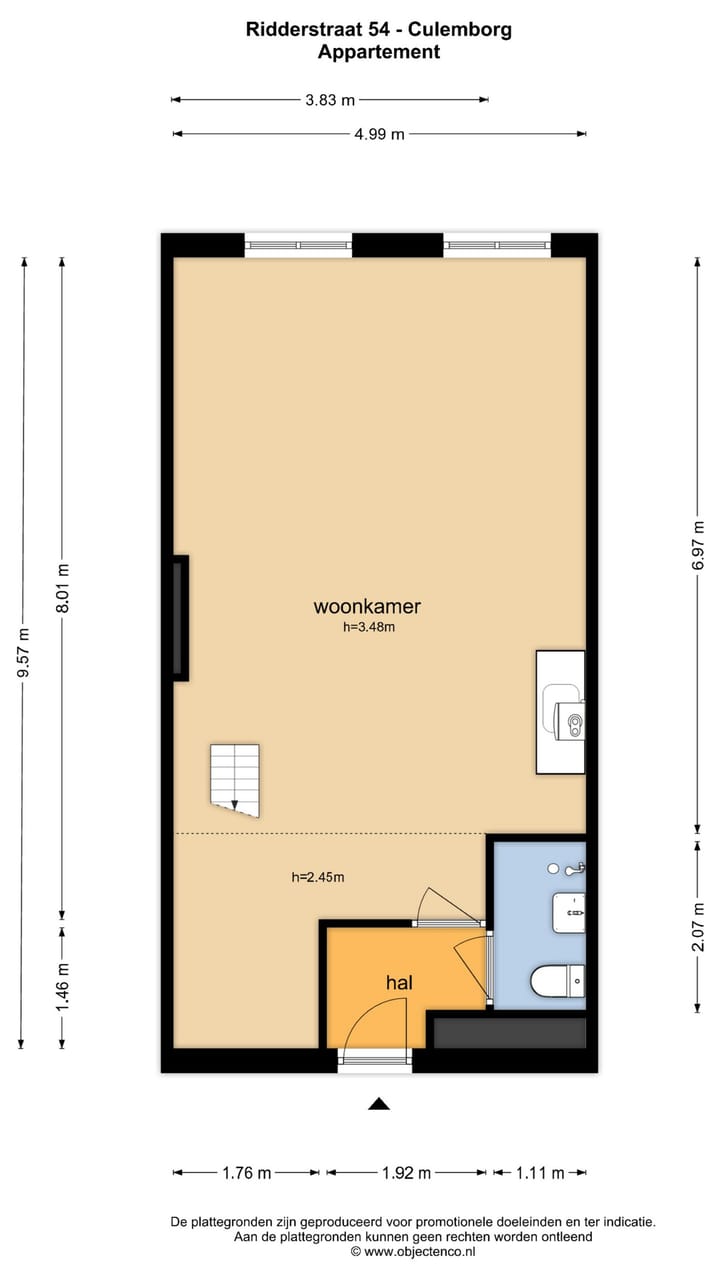 Ridderstraat 54 in Culemborg foto