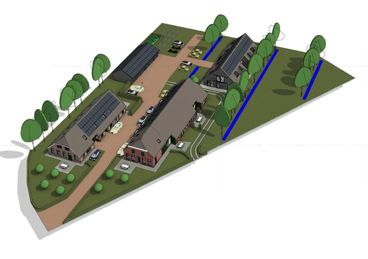 Rijksweg 2b in Staphorst foto